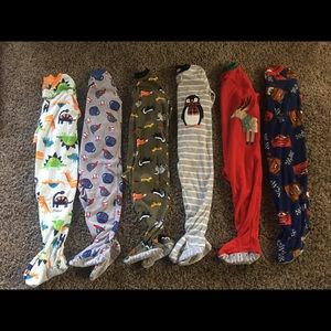 Bundle of 24mo Boys Footed PJ’s